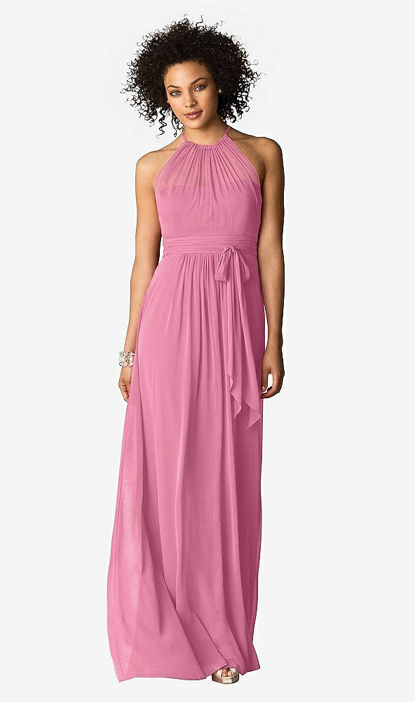 Front View - Orchid Pink After Six Bridesmaid Dress 6613