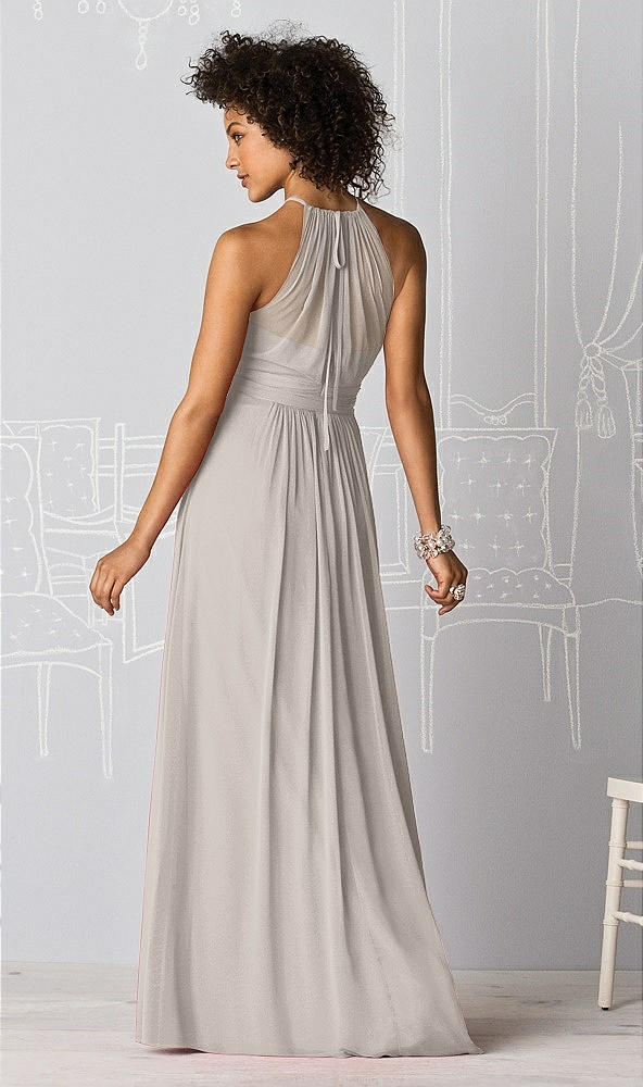 Back View - Taupe After Six Bridesmaid Dress 6613