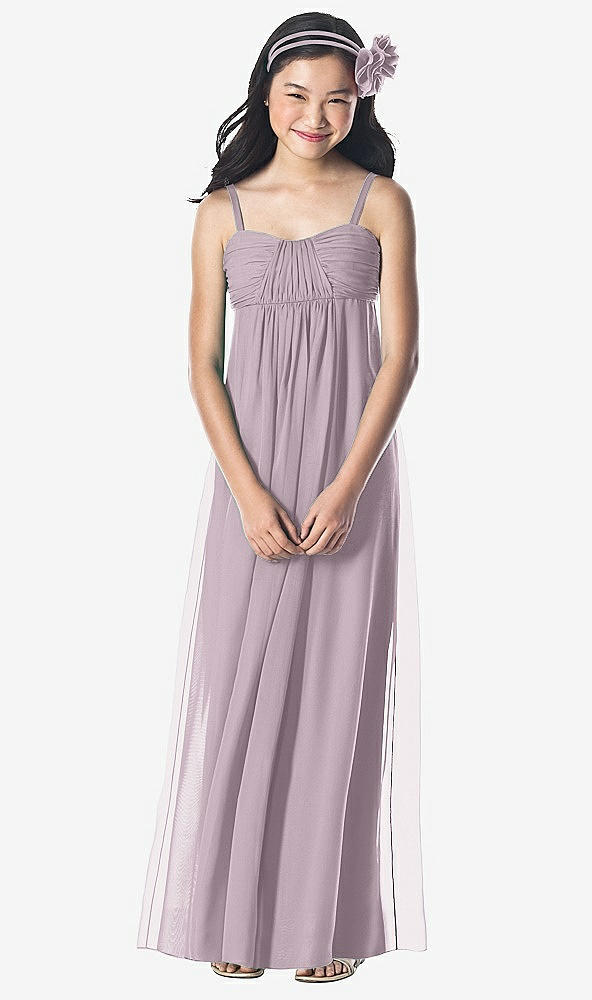 Front View - Lilac Dusk Dessy Collection Junior Bridesmaid Style JR835