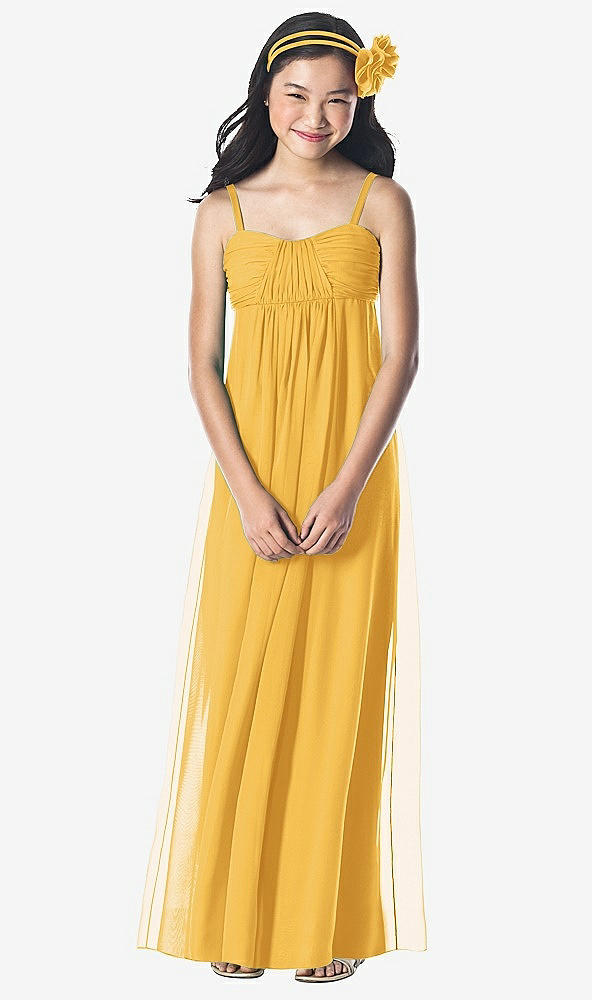 Front View - NYC Yellow Dessy Collection Junior Bridesmaid Style JR835