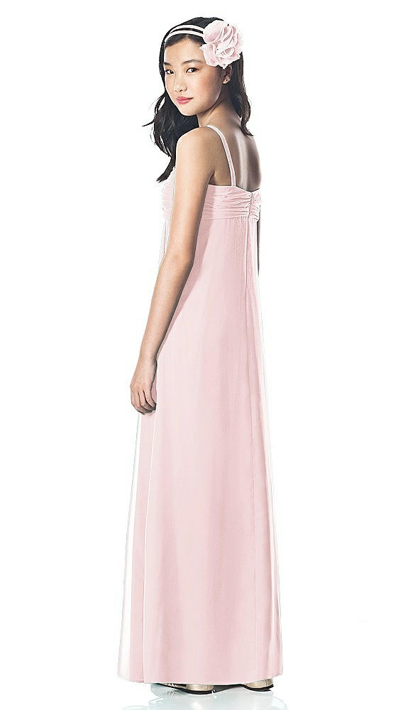 Back View - Ballet Pink Dessy Collection Junior Bridesmaid Style JR835