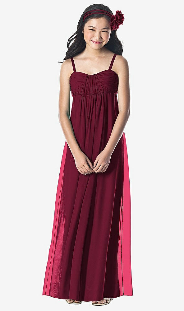 Front View - Cabernet Dessy Collection Junior Bridesmaid Style JR835