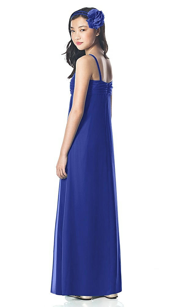Back View - Cobalt Blue Dessy Collection Junior Bridesmaid Style JR835