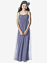 Front View Thumbnail - French Blue Dessy Collection Junior Bridesmaid Style JR835