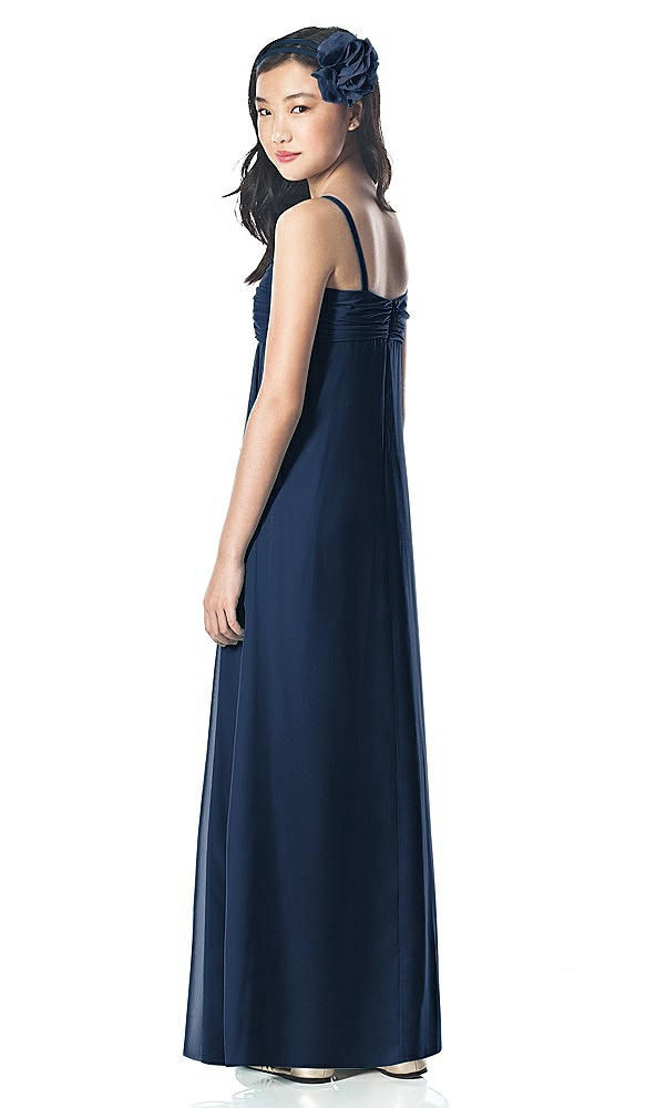 Back View - Midnight Navy Dessy Collection Junior Bridesmaid Style JR835