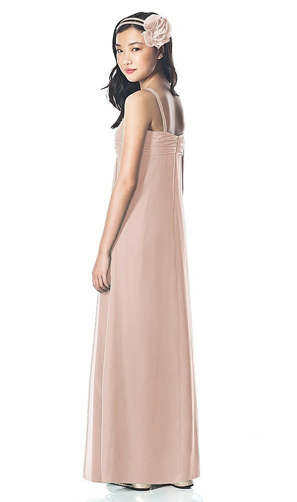 Back View - Toasted Sugar Dessy Collection Junior Bridesmaid Style JR835