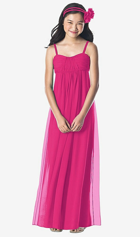 Front View - Think Pink Dessy Collection Junior Bridesmaid Style JR835