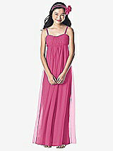 Front View Thumbnail - Tea Rose Dessy Collection Junior Bridesmaid Style JR835