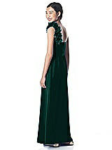 Rear View Thumbnail - Evergreen Dessy Collection Junior Bridesmaid style JR611