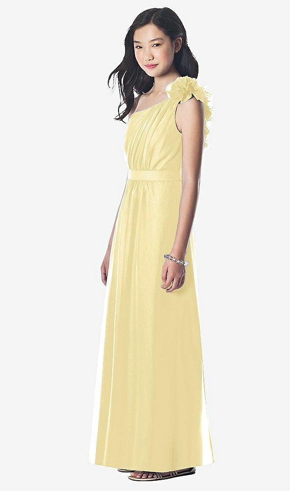 Front View - Pale Yellow Dessy Collection Junior Bridesmaid style JR611