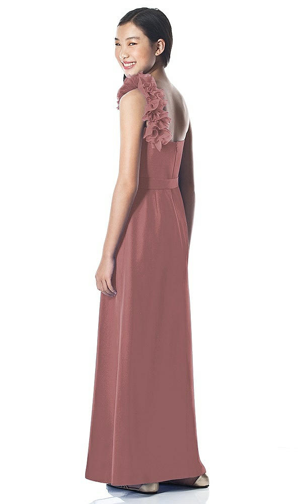 Back View - Rosewood Dessy Collection Junior Bridesmaid style JR611