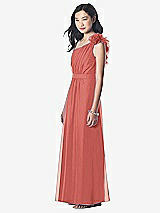 Front View Thumbnail - Coral Pink Dessy Collection Junior Bridesmaid style JR611