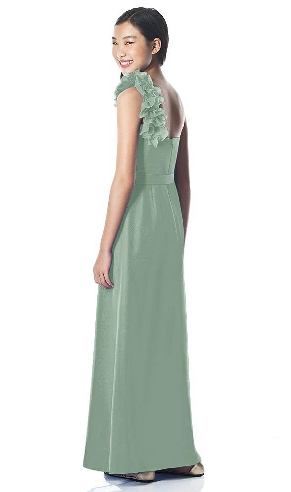 Back View - Seagrass Dessy Collection Junior Bridesmaid style JR611