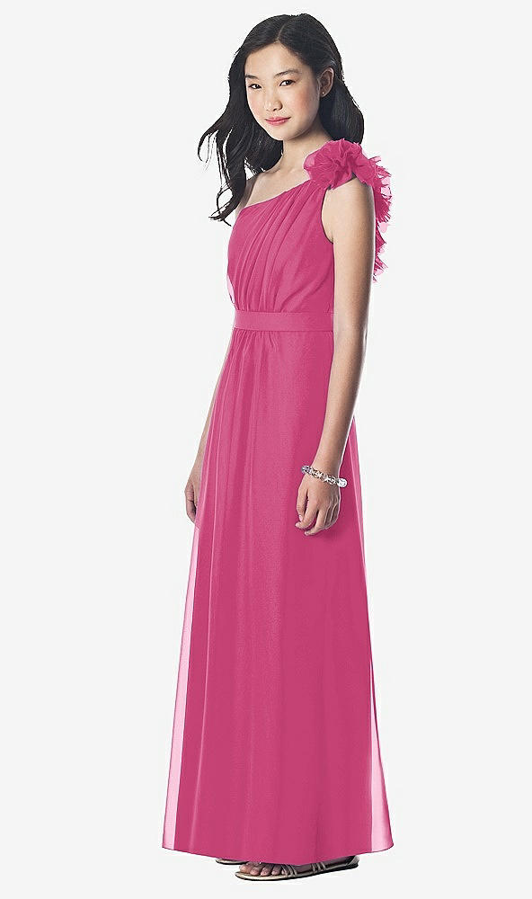 Front View - Tea Rose Dessy Collection Junior Bridesmaid style JR611