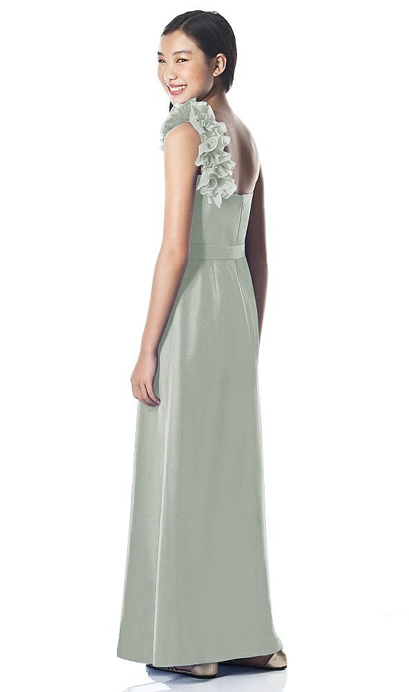Back View - Willow Green Dessy Collection Junior Bridesmaid style JR611
