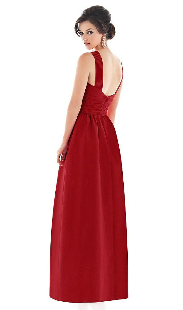 Back View - Garnet Alfred Sung Style D495