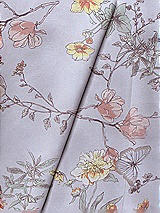 Front View Thumbnail - Butterfly Botanica Silver Dove Lux Chiffon Fabric by the Yard