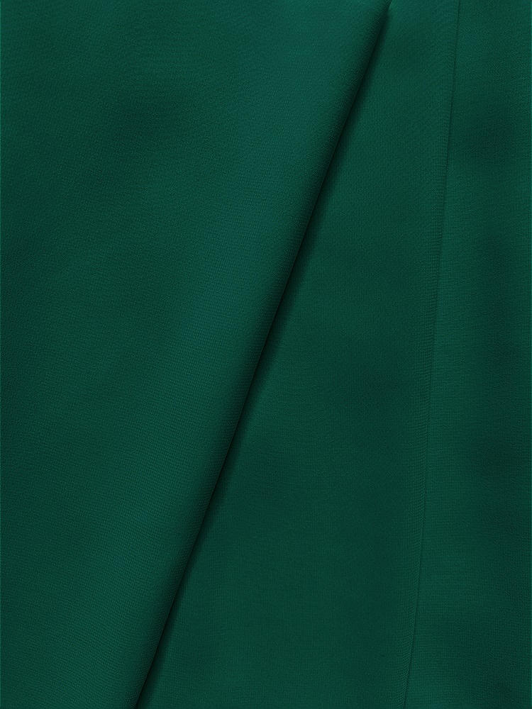 Front View - Hunter Green Lux Chiffon Fabric by the Yard