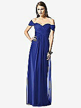 Front View Thumbnail - Cobalt Blue Dessy Collection Style 2844
