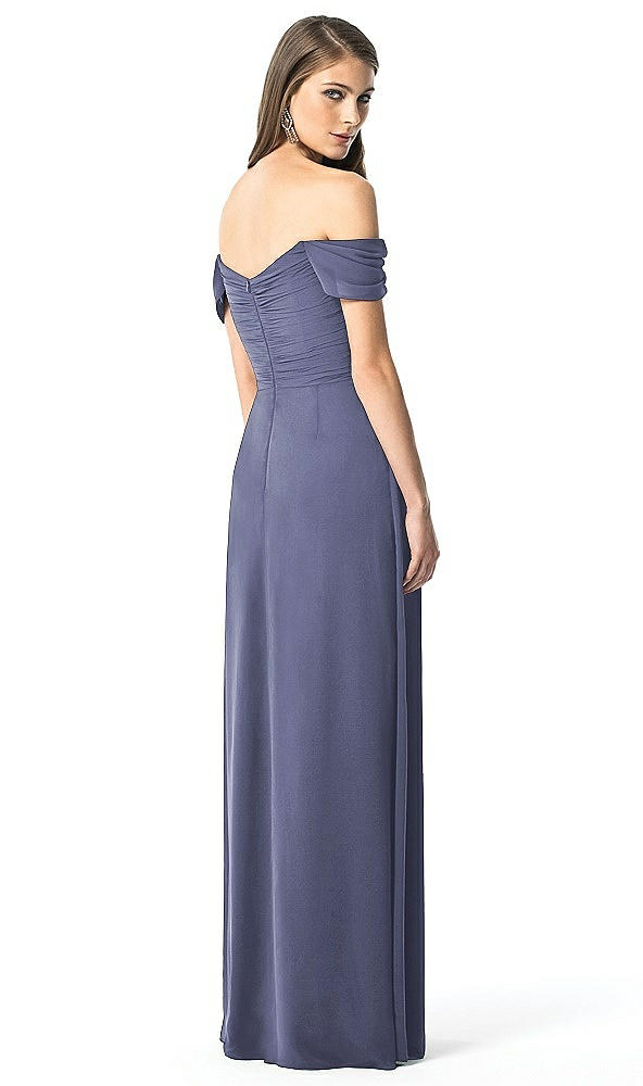 Back View - French Blue Dessy Collection Style 2844