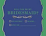Front View Thumbnail - Sailor & Juniper Will You Be My Bridesmaid Card - Checkbox