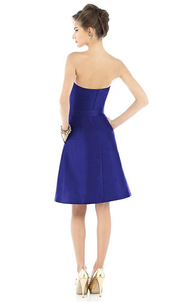 Back View - Electric Blue Alfred Sung Style D538