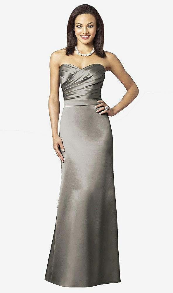 Front View - Mocha After Six Bridesmaids Style 6628