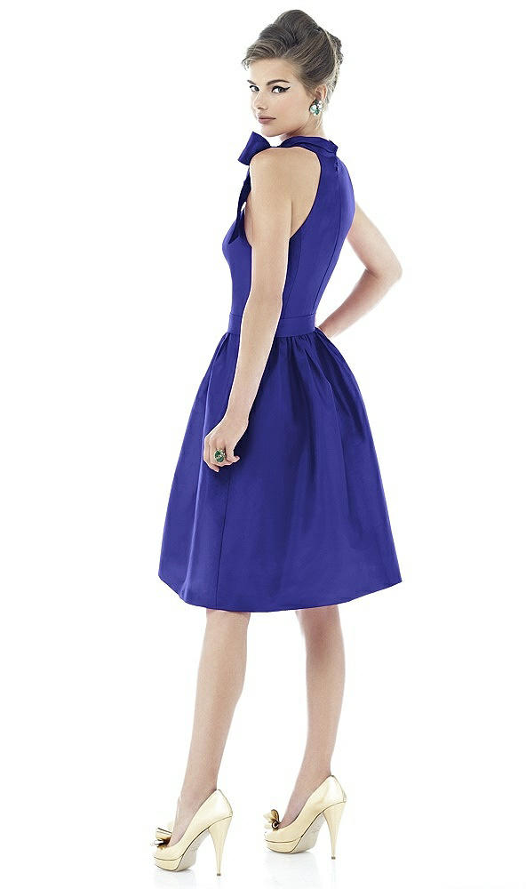 Back View - Electric Blue Alfred Sung Style D534