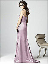Rear View Thumbnail - Suede Rose Dessy Collection Style 2851