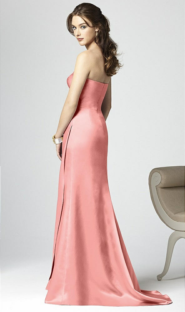 Back View - Apricot Dessy Collection Style 2851