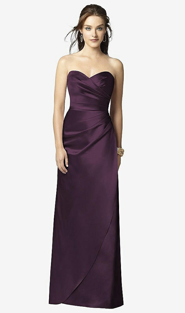 Front View - Aubergine Dessy Collection Style 2851
