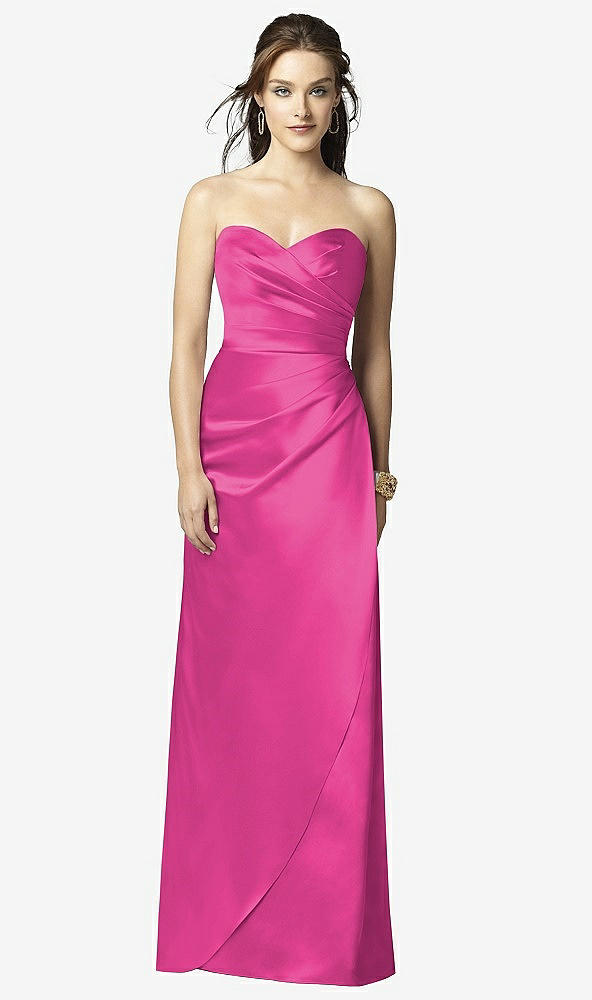 Front View - Fuchsia Dessy Collection Style 2851