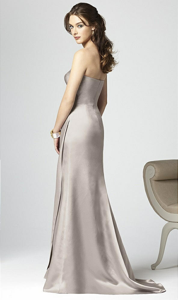 Back View - Taupe Dessy Collection Style 2851