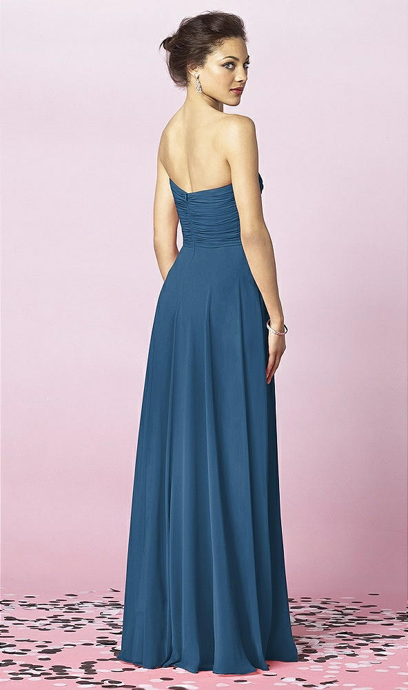 Back View - Dusk Blue After Six Bridesmaids Style 6639