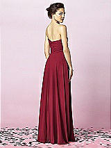 Rear View Thumbnail - Burgundy After Six Bridesmaids Style 6639