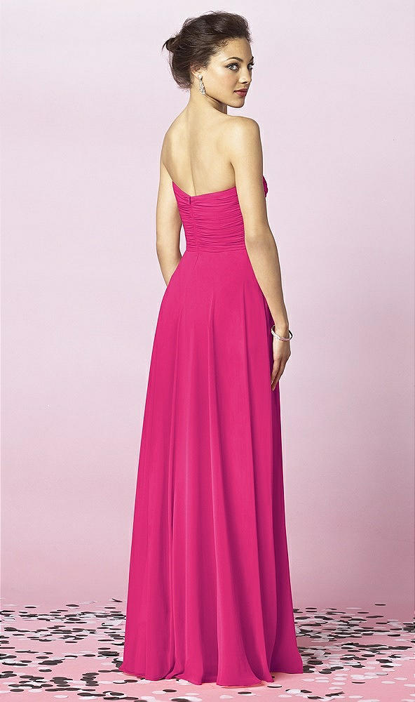 Back View - Think Pink After Six Bridesmaids Style 6639