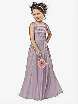 Front View Thumbnail - Lilac Dusk Flower Girl Style FL4033