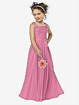 Front View Thumbnail - Orchid Pink Flower Girl Style FL4033