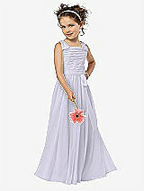 Front View Thumbnail - Silver Dove Flower Girl Style FL4033