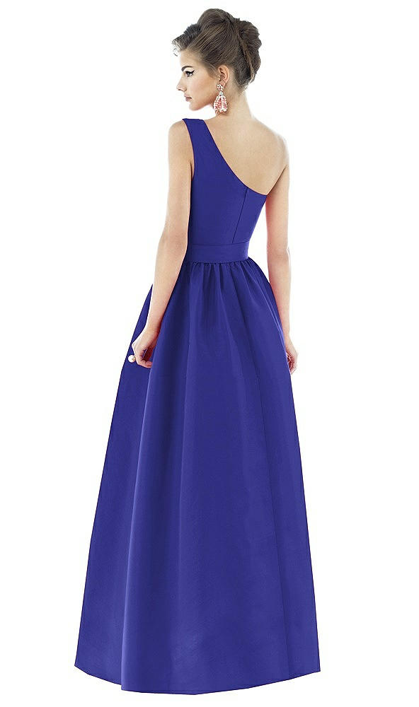 Back View - Electric Blue Alfred Sung Style D531