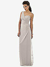 Front View Thumbnail - Taupe After Six Bridesmaid Dress 6646