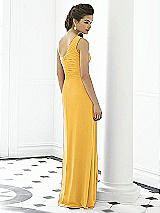 Rear View Thumbnail - NYC Yellow After Six Bridesmaid Dress 6651