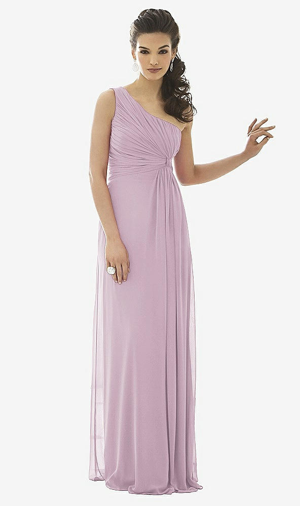Front View - Suede Rose After Six Bridesmaid Dress 6651