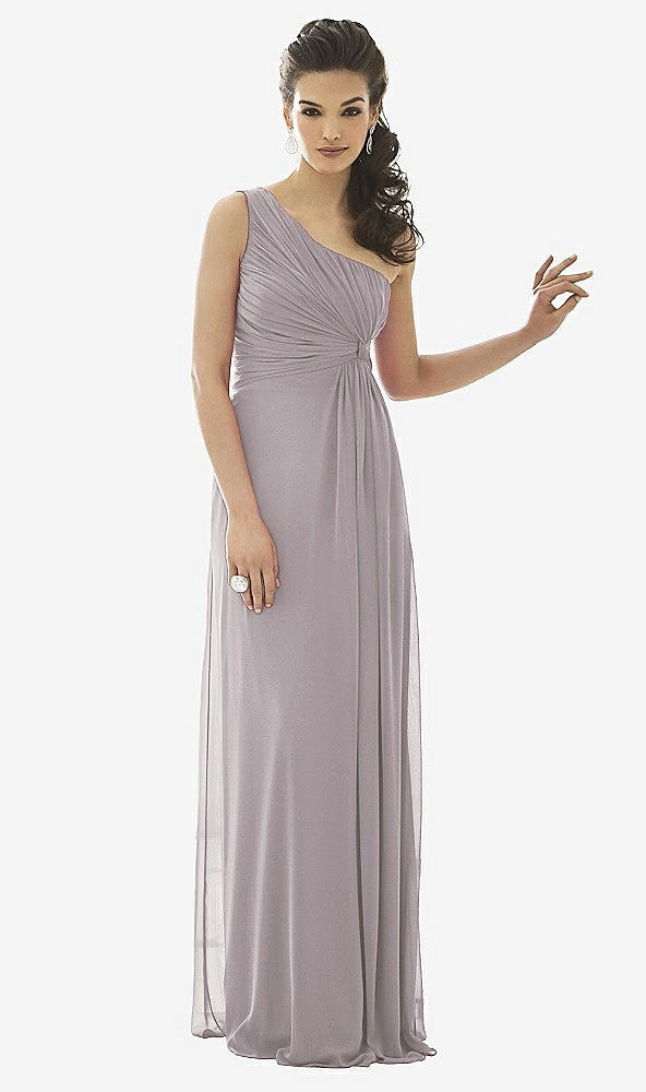 Front View - Cashmere Gray After Six Bridesmaid Dress 6651