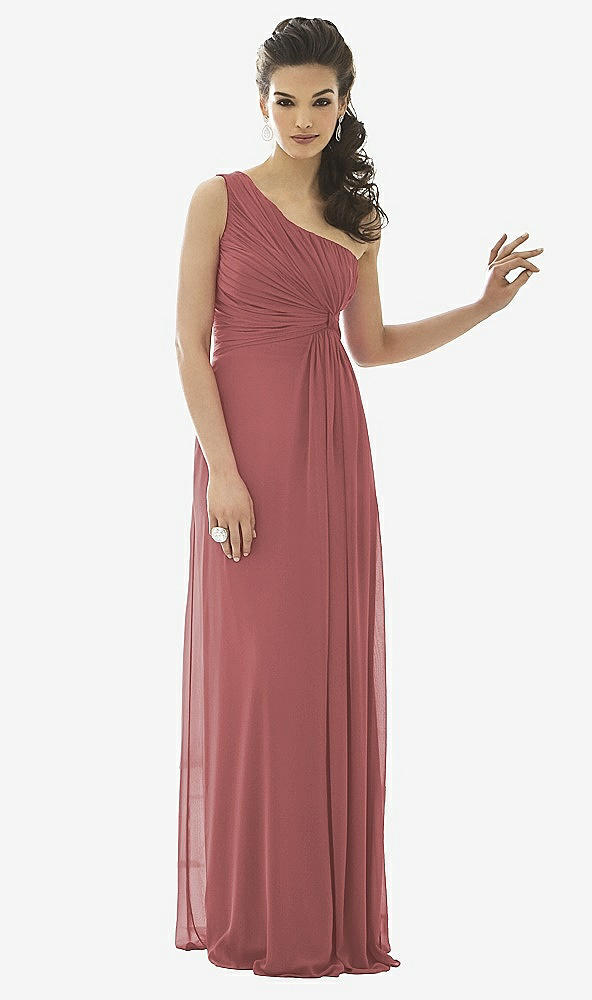 Front View - English Rose After Six Bridesmaid Dress 6651
