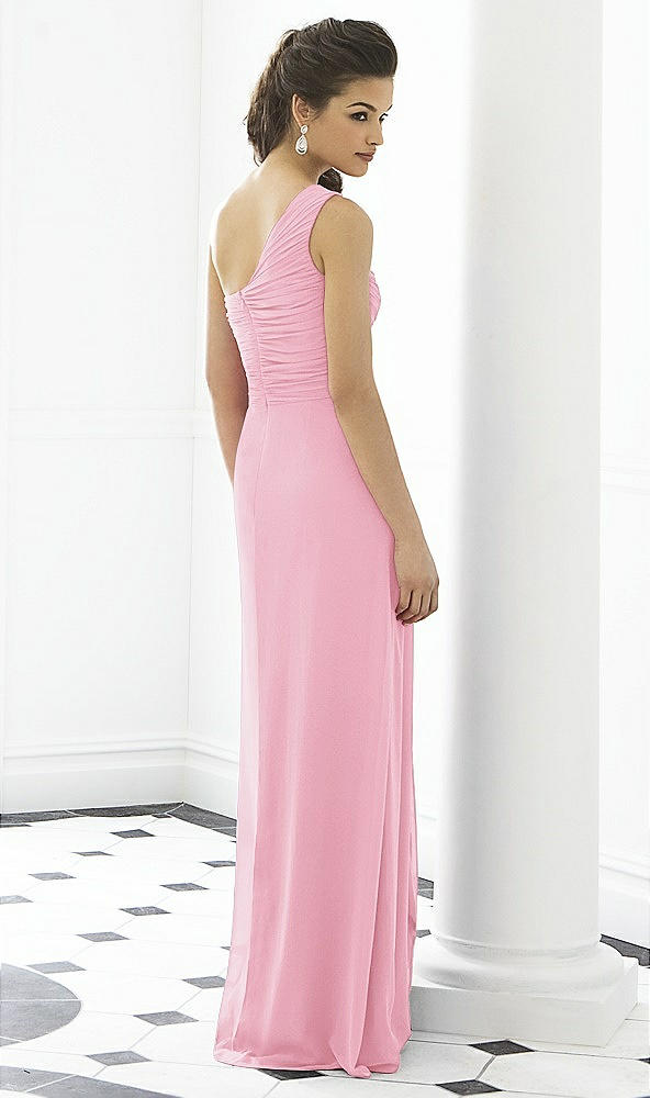 Back View - Peony Pink After Six Bridesmaid Dress 6651