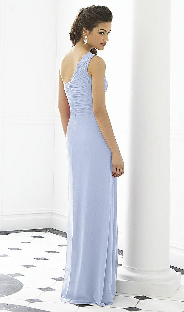 Back View - Sky Blue After Six Bridesmaid Dress 6651