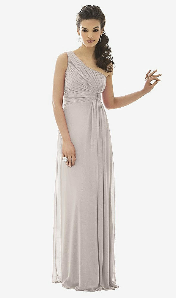 Front View - Taupe After Six Bridesmaid Dress 6651
