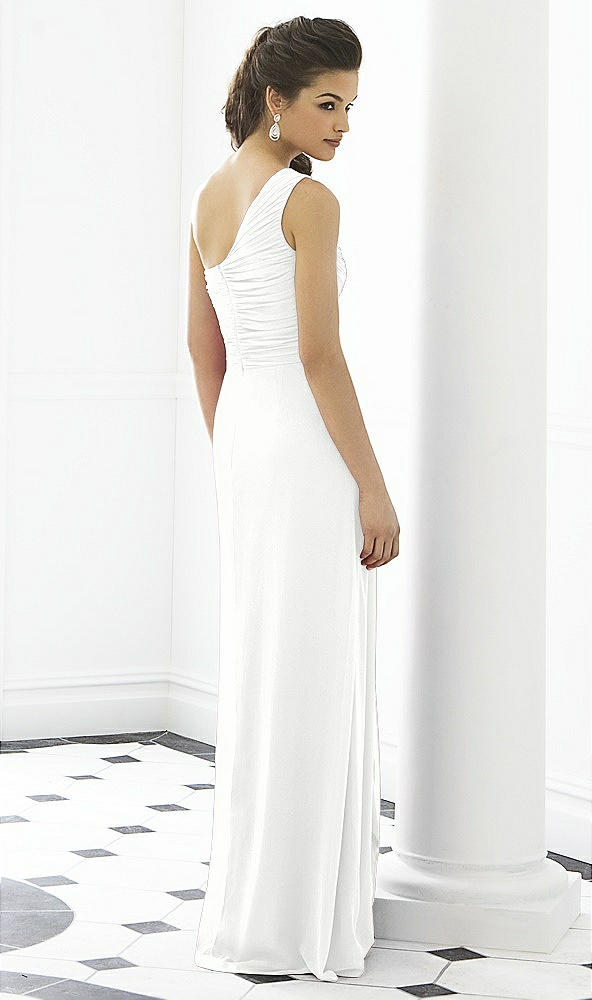 Back View - White After Six Bridesmaid Dress 6651