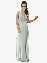Front View Thumbnail - Willow Green After Six Bridesmaid Dress 6651